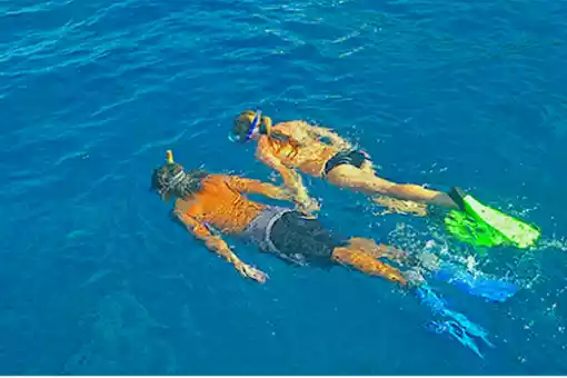 snorkel parejas