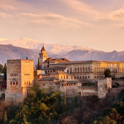 Vista aérea de la Alhambra, Sevilla