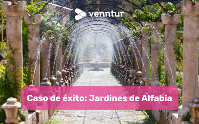 Caso de éxito: Jardines de Alfabia digitaliza su ticketing con venntur