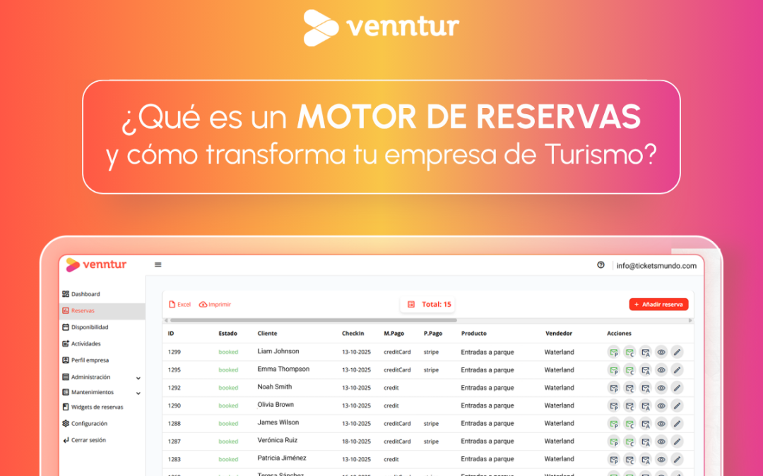 ¿Qué es un motor de reservas y cómo transforma tu empresa de Turismo?